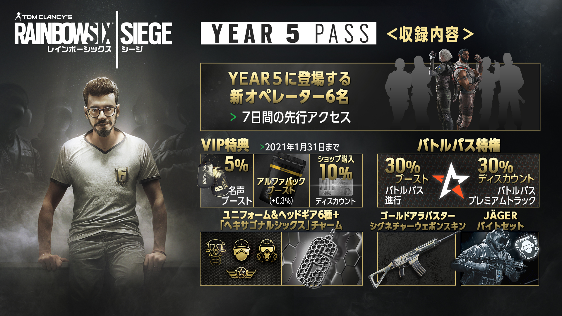 Year 5から始める レインボーシックスシージ Ubisoft